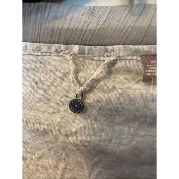 Anthropologie KNITTED & KNOTTED Alessia Alpaca Blend Layered Sweater V-Neck XS - Picture 8 of 8